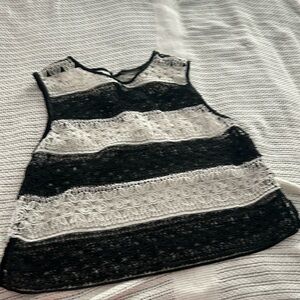 Zara see through Top Size medium- never worn- excellent condition